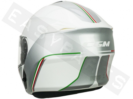 Helm Modular CGM 508I Berlino Italia weiß (Doppelvisier)